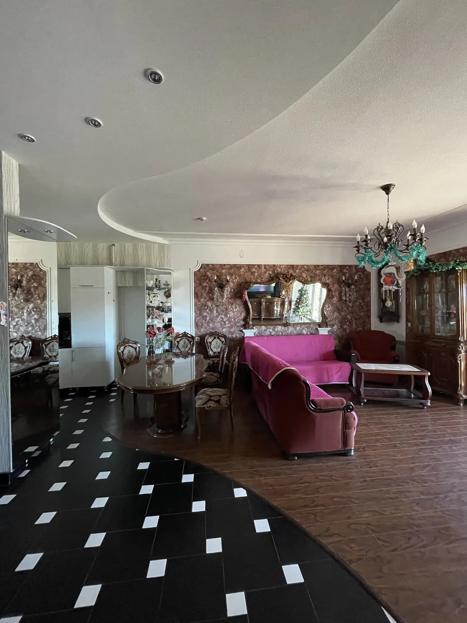 Гостиная в доме Mountain Cottage, фото 3