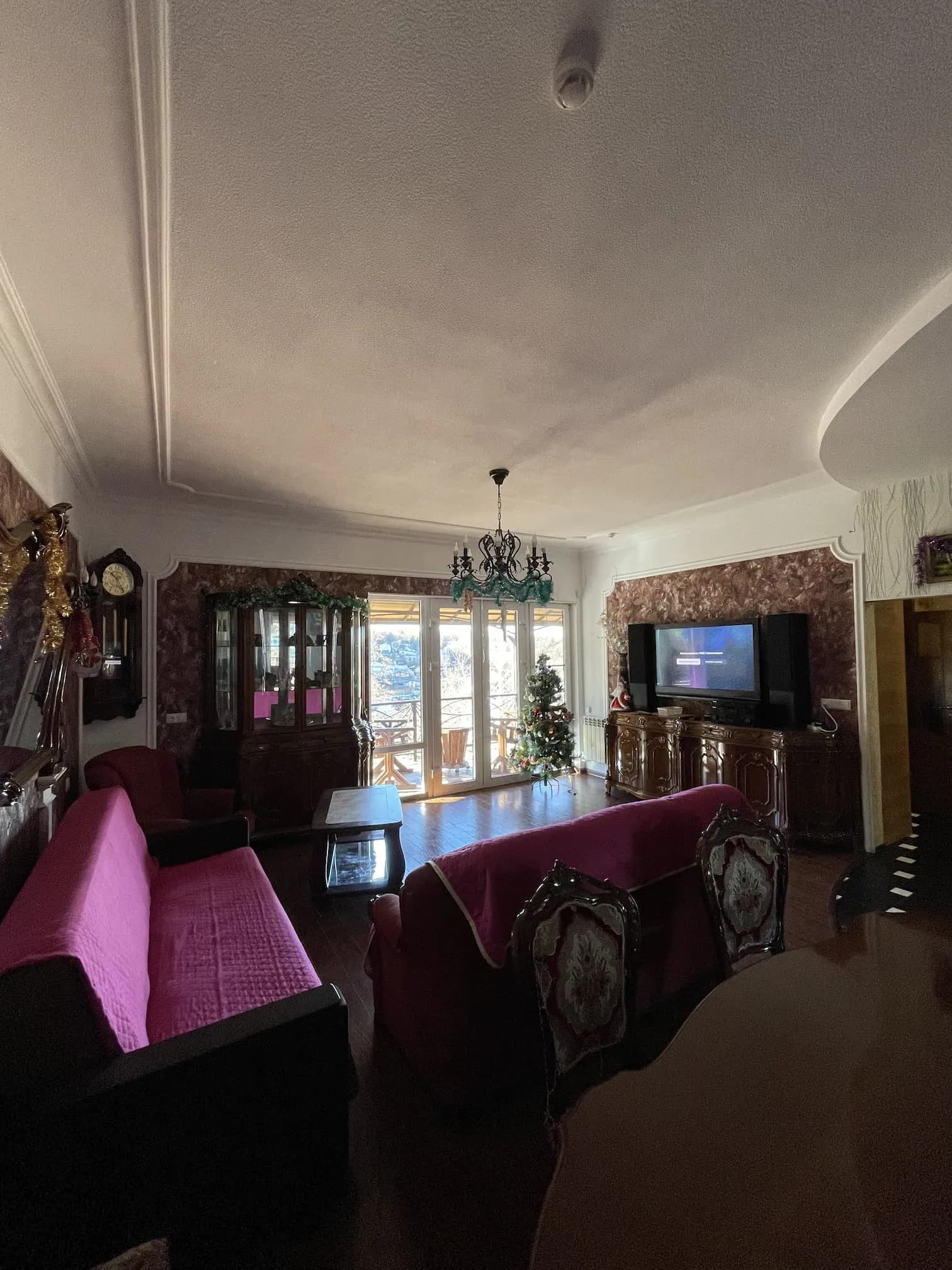 Гостиная в доме Mountain Cottage, фото 2